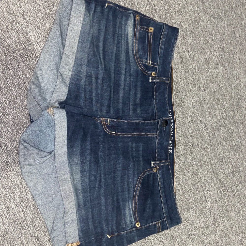 American Eagle super stretch jean shorts